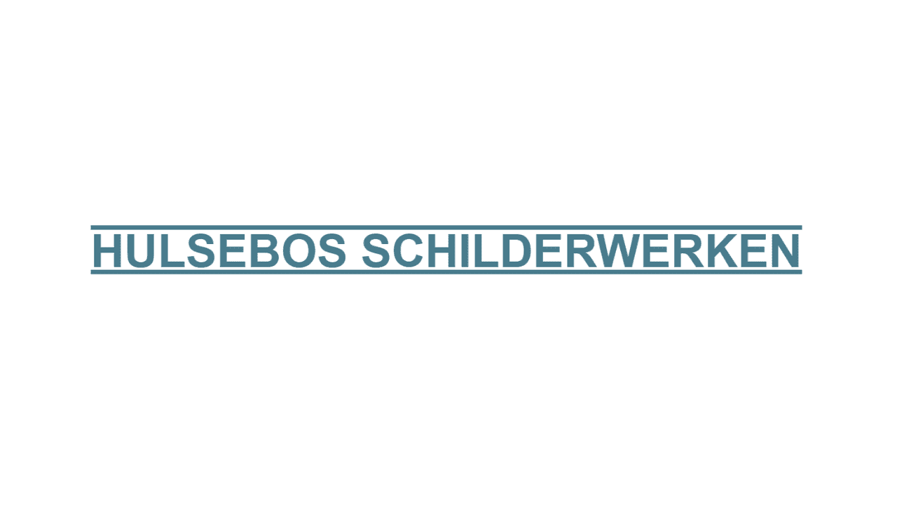 Logo van Hulsebos Schilderwerken. Lid van Topvakmannen.nl