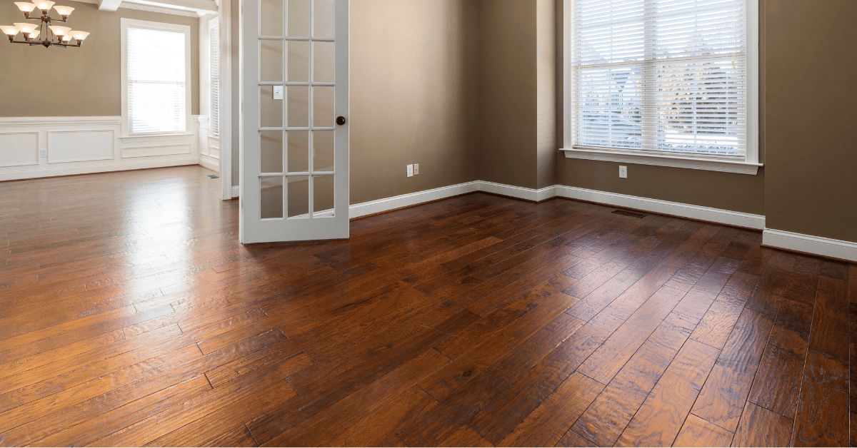 Houten vloer leggen