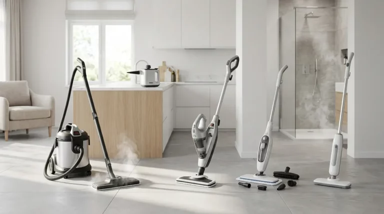 Stoomreiniger voor schoonmaken in huis