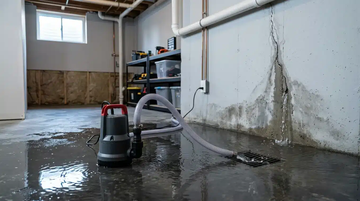 Water in de kelder: wat kun je zelf doen?